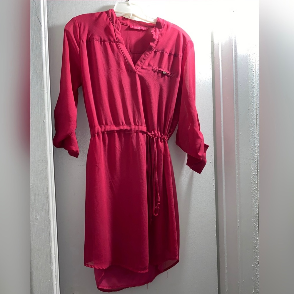 Sheer Dress w/Slip